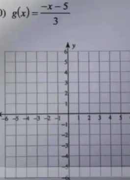 $g(x) = \\frac{-x - 5}{3}$